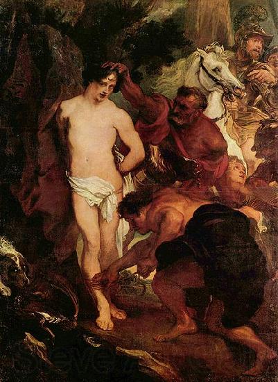 Anthony Van Dyck Martyrium des Heiligen Sebastian Germany oil painting art